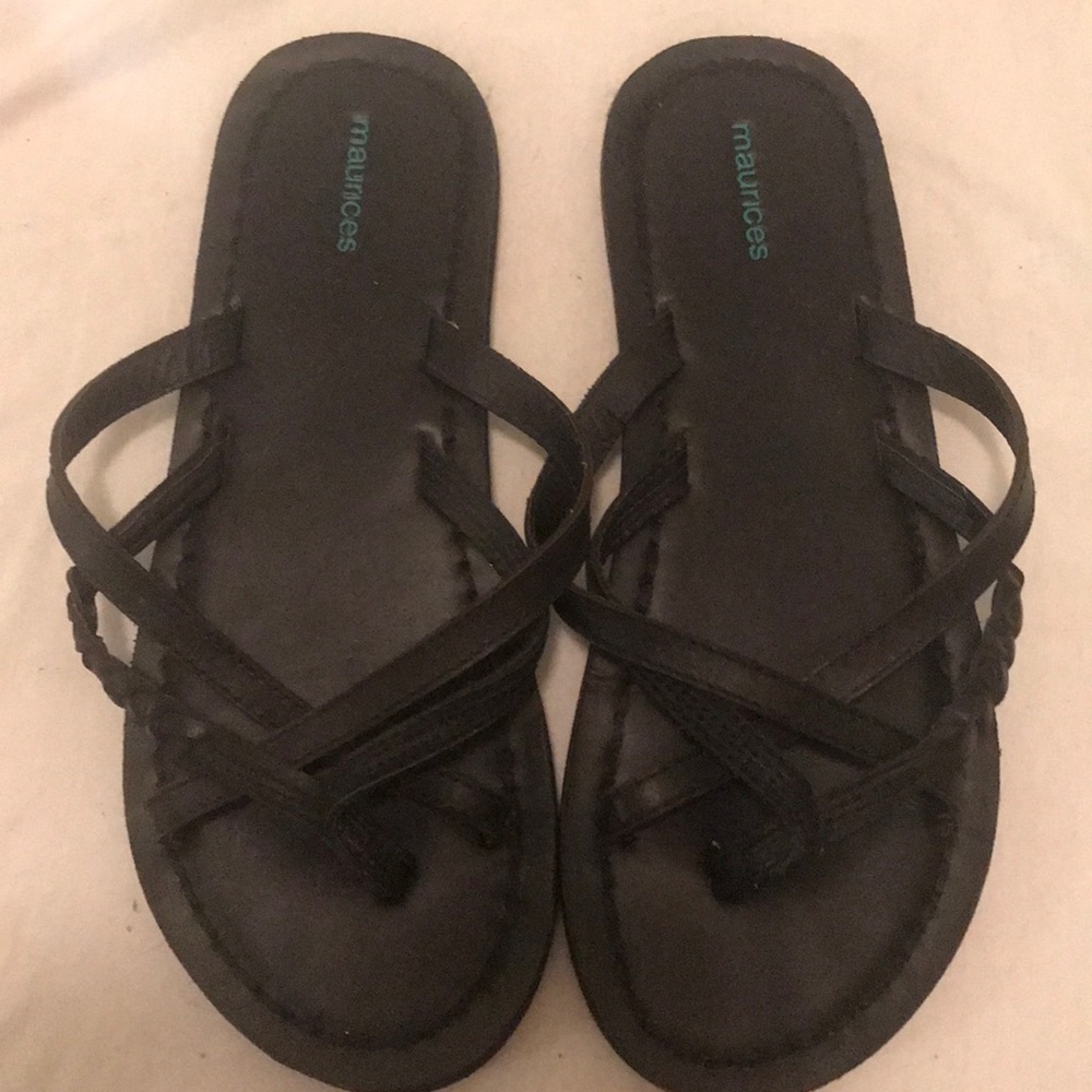 Braided flip flops